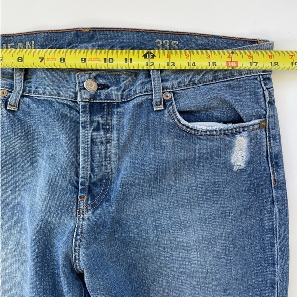 J.Crew Women's Mid rise Button Fly Straight Leg Boy Jeans Size 33 - Picture 6 of 8